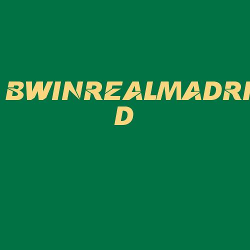 Logo da BWINREALMADRID